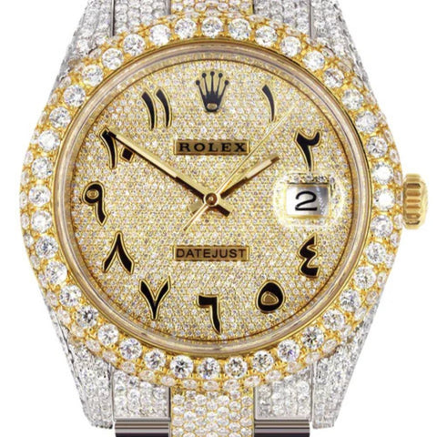 Expensive Rapper Watches For Men's Moissanite Diamond Wrist Watch