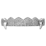 Vampire Teeth Moissnaite Diamond Top Bottom Grill Set Men Women
