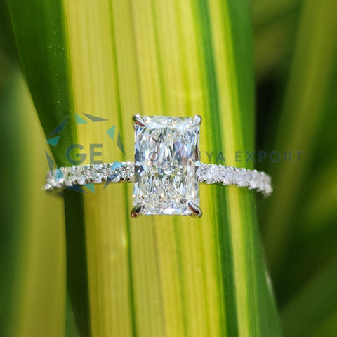 White Gold Lab Grown Diamond Wedding Ring