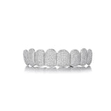 8 Tooth Handmade Moissanite Diamond Luxury Grillz
