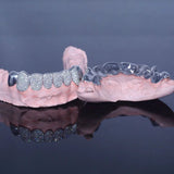 D Color Moissanite 8 On 8 Customize Hip Hop Grillz