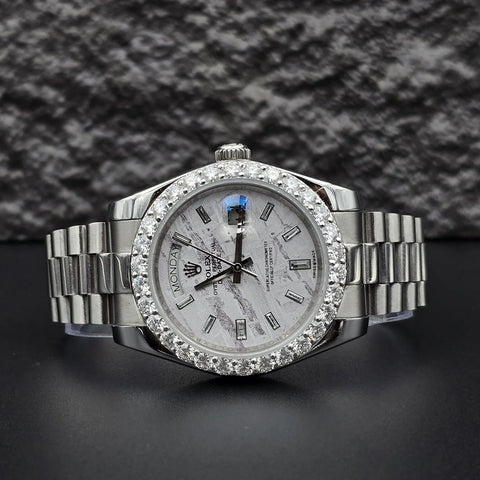 Unique Style Moissanite Diamond Luxury Watch For Men's