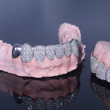 D Color Moissanite 8 On 8 Customize Hip Hop Grillz