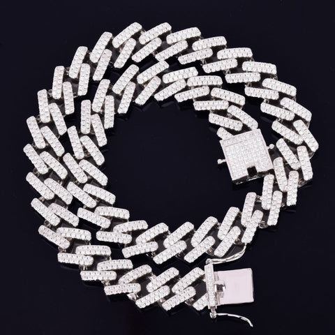 Cuban Link Moissanite Iced Out Luxury Chain