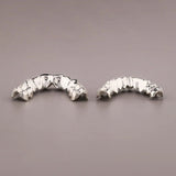 925 Silver Moissanite Luxury Iced Out Grillz For Men's & Women