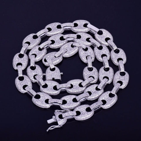 Hip Hop Style G Link Moissanite Luxury Chain For Him