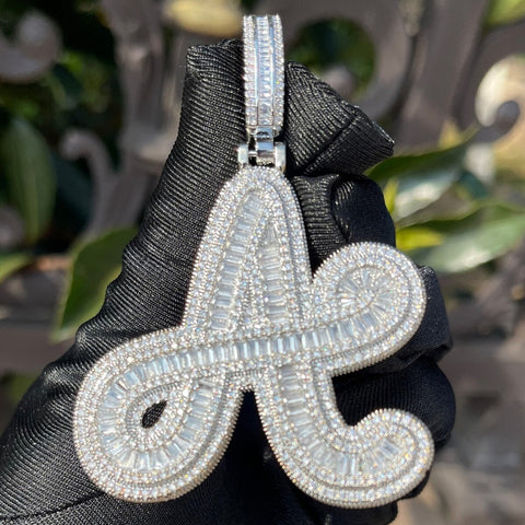 Customize Name Letter Pendant For Men's / Women's