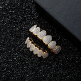 6 On 6 Moissanite Diamond Grillz