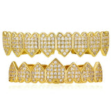 Sharp Heart Teeth Moissnaite Hip Hop Custom Grillz