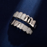 Half Iced Out Moissanite Grillz For Men's