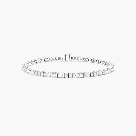 Princess Cut Lab Created Diamond Tennis Fancy Bracelet