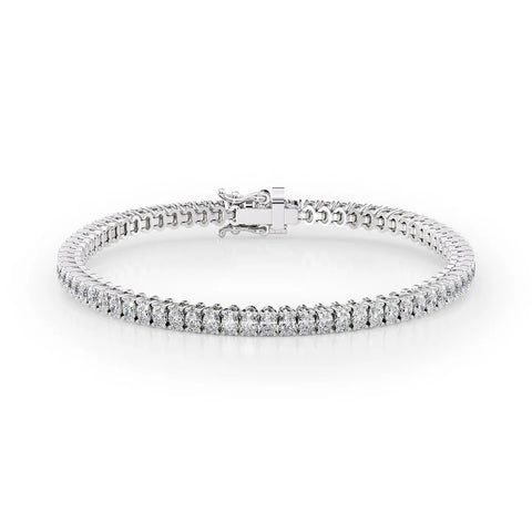 VVS1 Clarity Moissanite Oval Cut Tennis Bracelet For Her