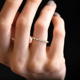 Moissanite Colorless Pear Cut Eternity Band For Women
