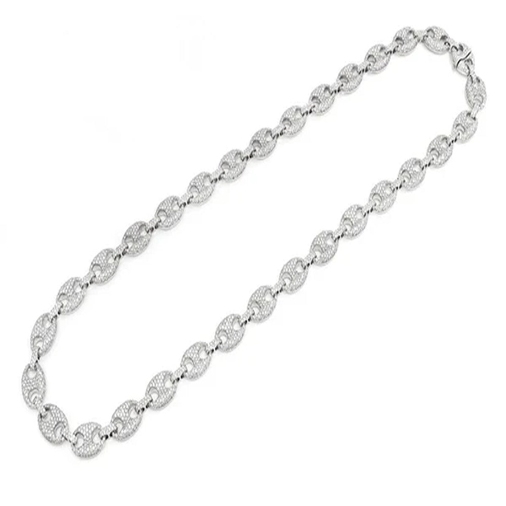 Men's Miami Cuban Mariner Link Iced Out Hip Hop Chain