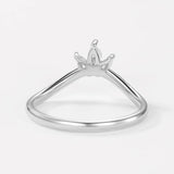 Unique Style Marquise & Round Cut Moissaite Band For Women