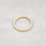 Full Eternity Moissnaite Diamond Round Cut Wedding Band