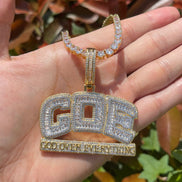 Rapper Style Moissanite Diamond Customize Pendant Necklaces