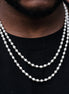 Iced Out Moissanite Ball Hip Hop Chain For Men's
