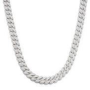 18mm Moissanite Hip Hop Cuban Link Chain