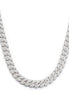 18mm Moissanite Hip Hop Cuban Link Chain