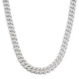 18mm Moissanite Hip Hop Cuban Link Chain