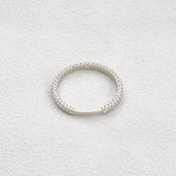 Round Cut Full Eternity Moissanite Wedding Band For Women