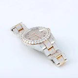 Arabic Dial Dual Tone Automatic Moissanite Watch For Men
