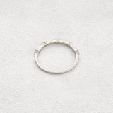 Unique Style Round Cut Moissnaite Diamond Wedding Band