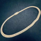 Colorless Moissanite Iced Out Hip Hop Luxury Chain