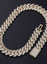 Moissnaite Diamond Hip Hop Luxury Cuban Chain For Men's