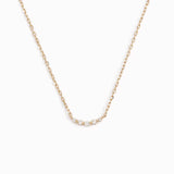 Five Stone Round Cut Moissanite Diamond Pendant