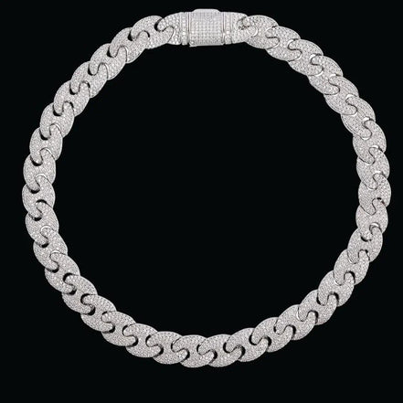Iced Out Moissanite Hip Hop Chain Gift For Men's