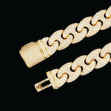 Iced Out Moissanite Hip Hop Chain Gift For Men's