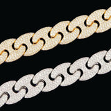 Iced Out Moissanite Hip Hop Chain Gift For Men's