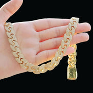 Iced Out Moissanite Hip Hop Chain Gift For Men's