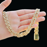 Iced Out Moissanite Hip Hop Chain Gift For Men's