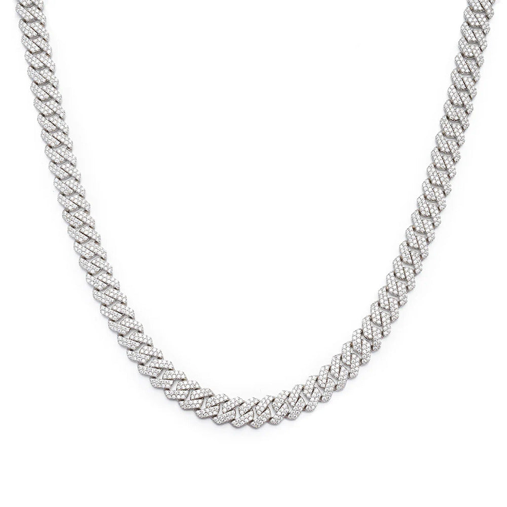 Hip Hip Luxury Moissanite Diamond Cuban Link Chain