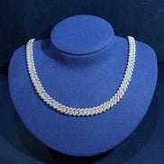 Hip Hip Luxury Moissanite Diamond Cuban Link Chain