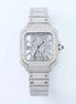 Iced Out Moissanite Skeleton Luxury Wrist Watch For Him