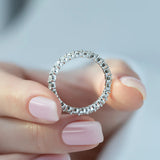 D Color Moissanite Round Brilliant Cut Wedding For Women