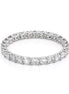 Round Cut Moissanite Full Eternity Band