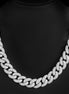 Lab Created Moissanite Luxury Cuban Chain For Men's