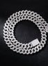 Iced Out VVS1 Moissanite Cuban Link Luxury Chain