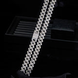 20mm Iced Out Hip Hop Miami Cuban Chain Gift For Men's