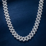20mm Iced Out Hip Hop Miami Cuban Chain Gift For Men's