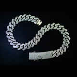 Moissnite Diamond Customize Latter Cuban Link Chain