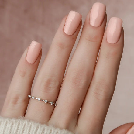 Moissanite Round Cut Half Eternity Wedding Band