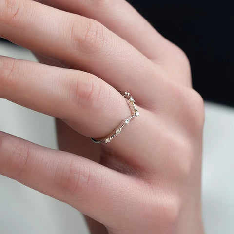 Chevron Style Round Cut Moissanite Dimond Eternity Band