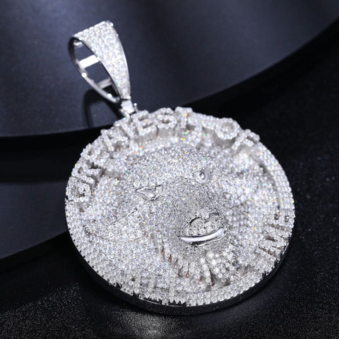 VVS1 Clarity Moissanite Diamond Stylish Wear Pendant