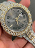 Brown Dial Datejust Dual Tone Luxury Watch For Men's